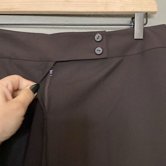 Classiques Entier Boot Cut Brown Pant Madison Avenue Fit NWT - Picture 5 of 12